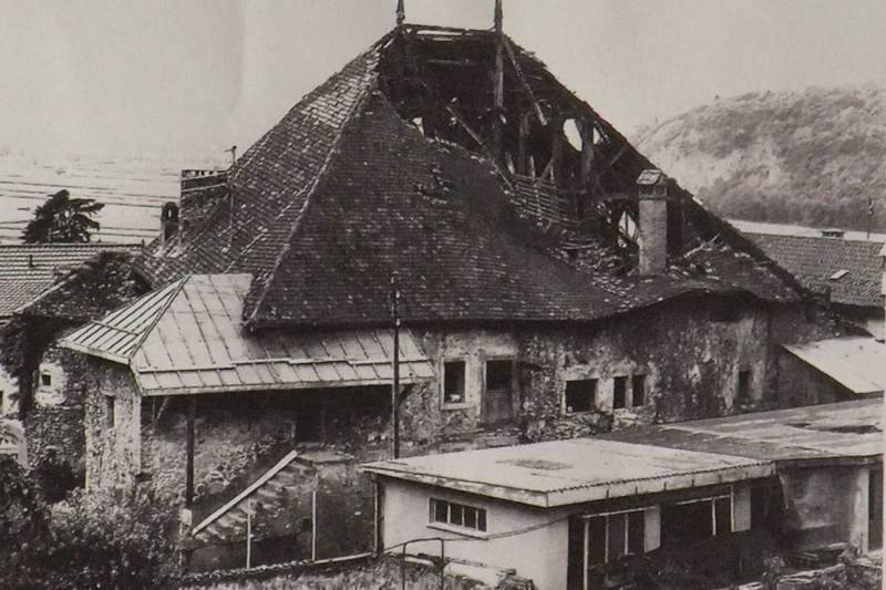 construction chateau de la Roche