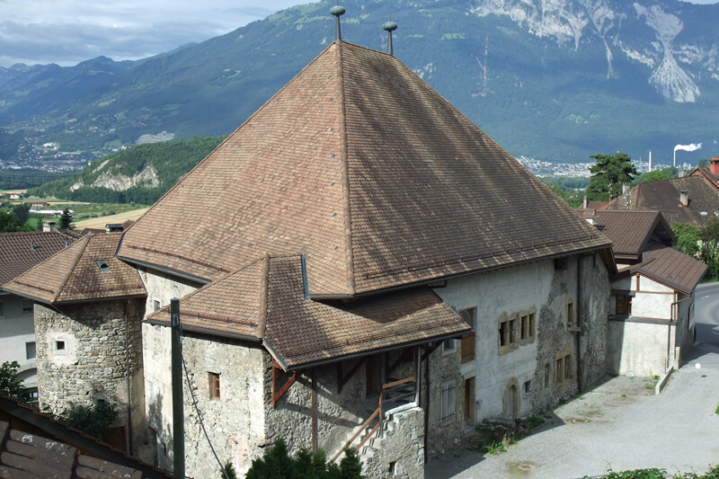 construction chateau de la Roche